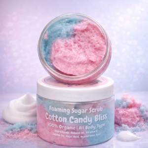 Cotton Candy Foaming Sugar Scrub