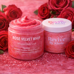 Rose Velvet Whipped body scrub