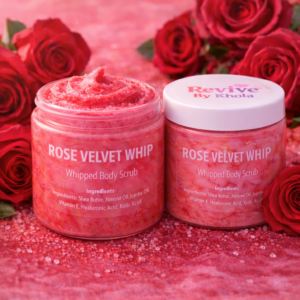 Rose Velvet Whipped body scrub