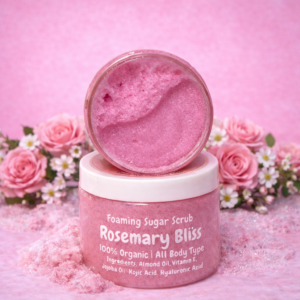 Rosemary Foaming Sugar Scrub