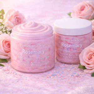 Rosemary Foaming Sugar Scrub