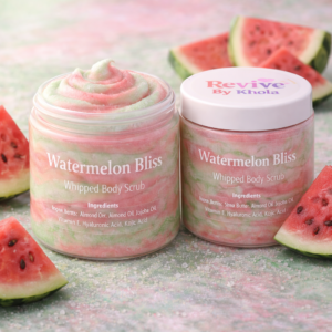 Watermelon Bliss Whipped body scrubs