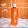 Peach shower gel