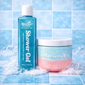 Cotton Candy scrub & shower gel bundle