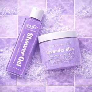 Lavender shower gel & Scrub